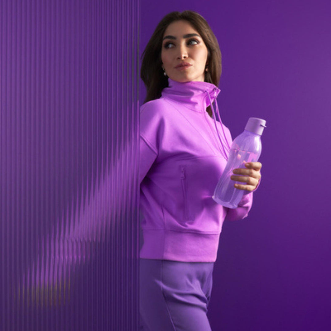 EcoEasy Trinkflasche 750 ml lila