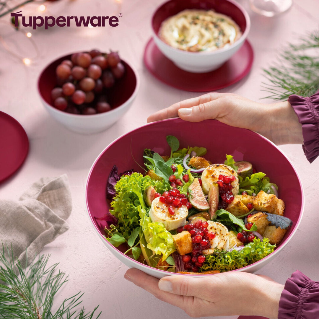 Allegra Schale 1,5 Liter - rot - Tupperland